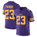 CAdoa MN.Vikings #23 James Pierre Player Purple Limited Color Rush Home Game Stitched Jerseys