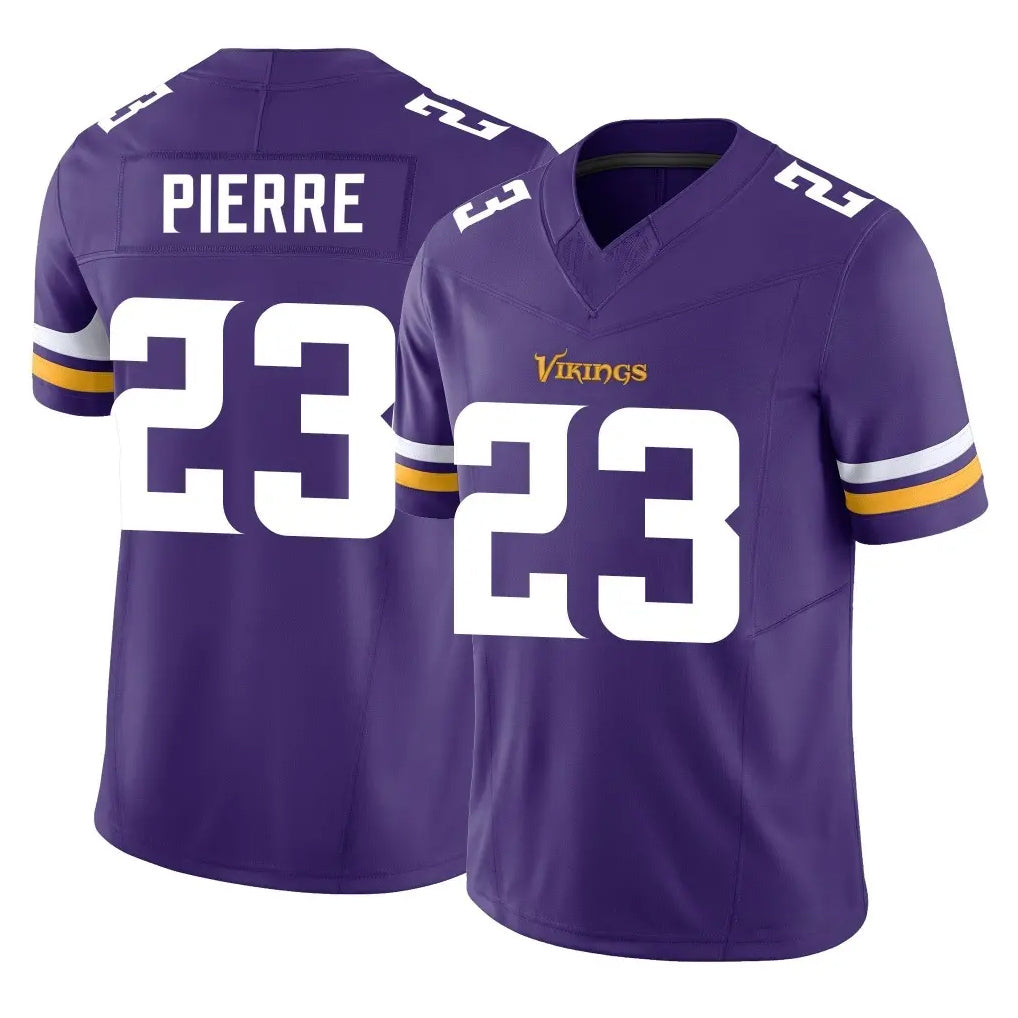 CAdoa MN.Vikings #23 James Pierre Player Purple Limited Vapor F.U.S.E. Home Game Stitched Jerseys