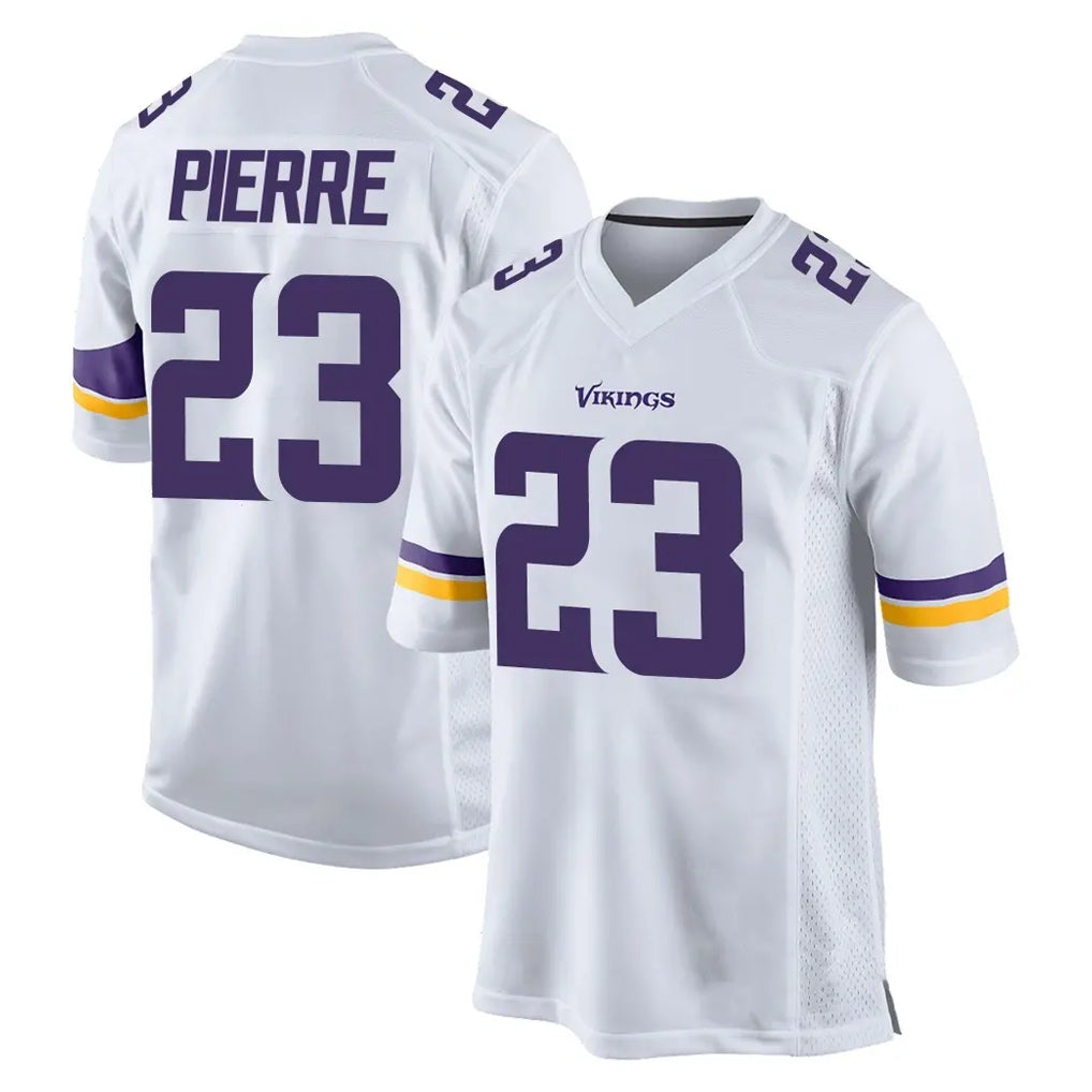 CAdoa MN.Vikings #23 James Pierre Player White Home Game Stitched Jerseys