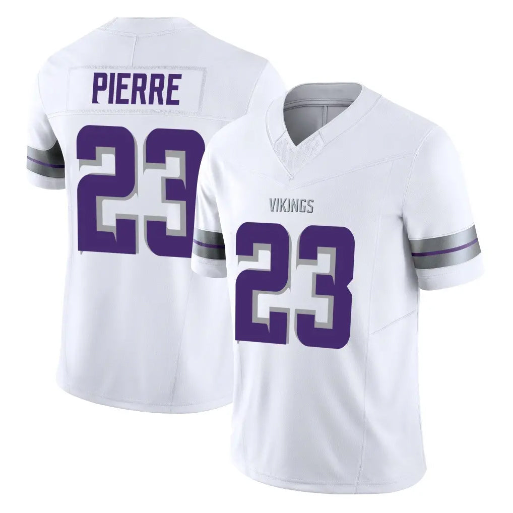 CAdoa MN.Vikings #23 James Pierre Player White Limited Alternate Vapor F.U.S.E. Home Game Stitched Jerseys
