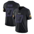CAdoa MN.Vikings #27 Jordan Mason Player Black Impact LImited Home Game Stitched Jerseys