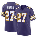 CAdoa MN.Vikings #27 Jordan Mason Player Purple Classic Home Game Stitched Jerseys