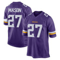 CAdoa MN.Vikings #27 Jordan Mason Player Purple Home Game Stitched Jerseys