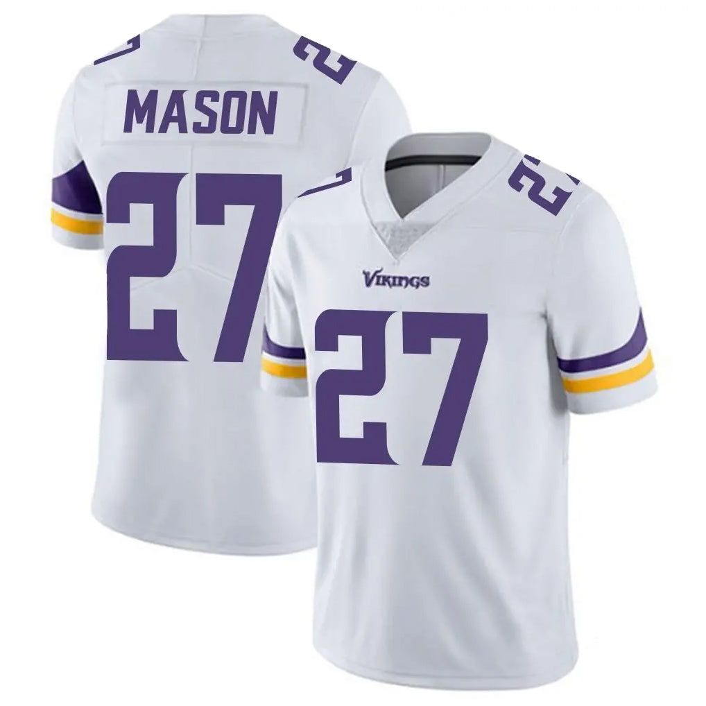CAdoa MN.Vikings #27 Jordan Mason Player White Limited Vapor Untouchable Home Game Stitched Jerseys
