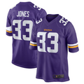 CAdoa MN.Vikings #33 Aaron Jones Purple Game Player Jersey Stitched American Stitched Jerseys