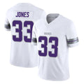 CAdoa MN.Vikings #33 Aaron Jones Sr. Player White Limited Alternate Vapor F.U.S.E. Home Game Stitched Jerseys