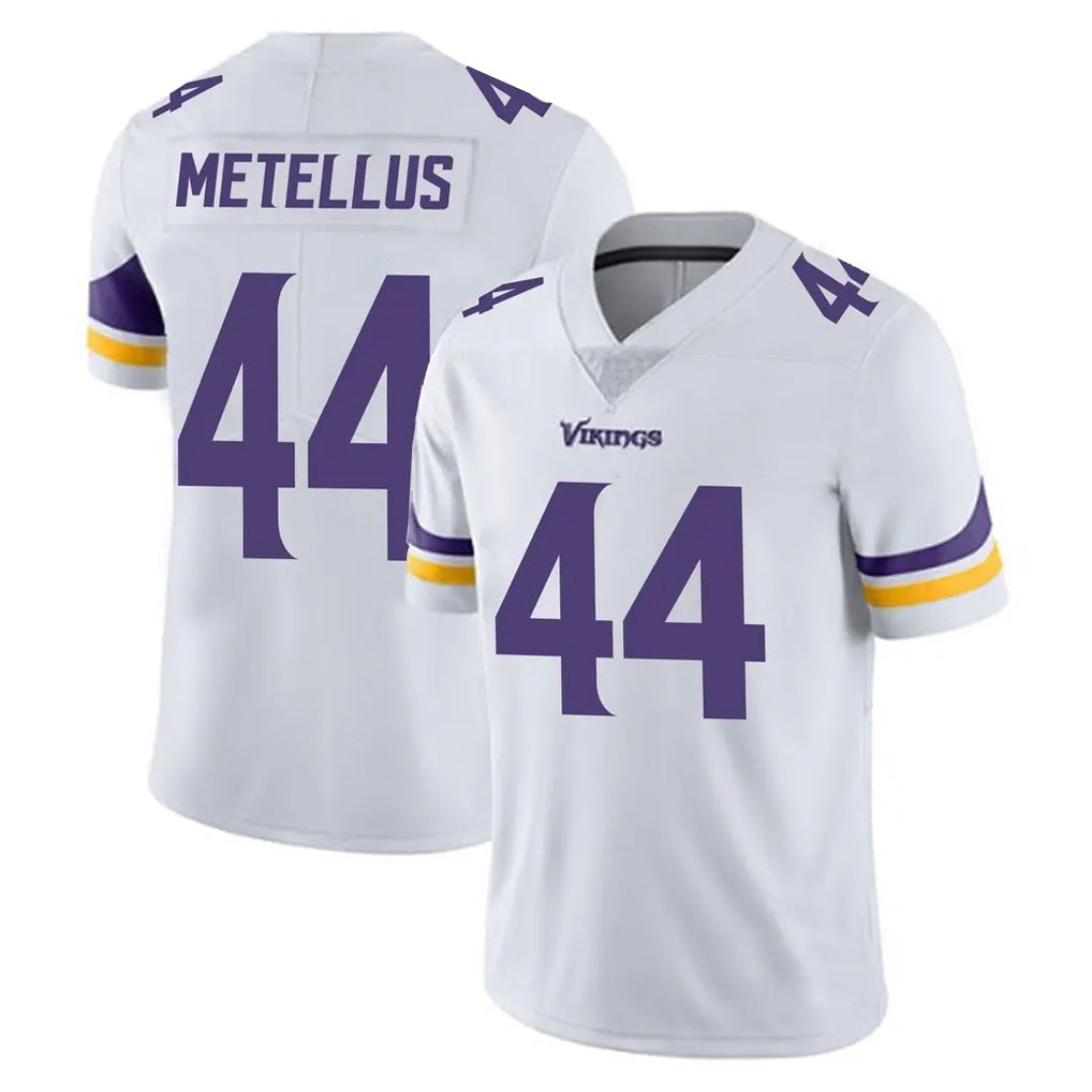 CAdoa MN.Vikings #44 Josh Metellus Player White Limited Vapor Untouchable Home Game Stitched Jerseys