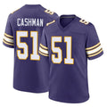 CAdoa MN.Vikings #51 Blake Cashman Player Purple Classic Home Game Stitched Jerseys