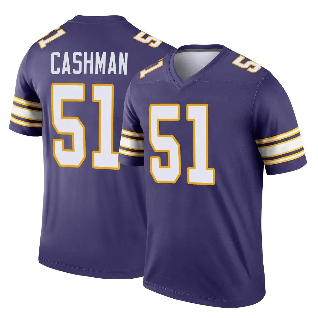 CAdoa MN.Vikings #51 Blake Cashman Player Purple Limited Classic Home Game Stitched Jerseys