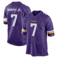 CAdoa MN.Vikings #7 Byron Murphy Jr. Player Purple Home Game Stitched Jerseys