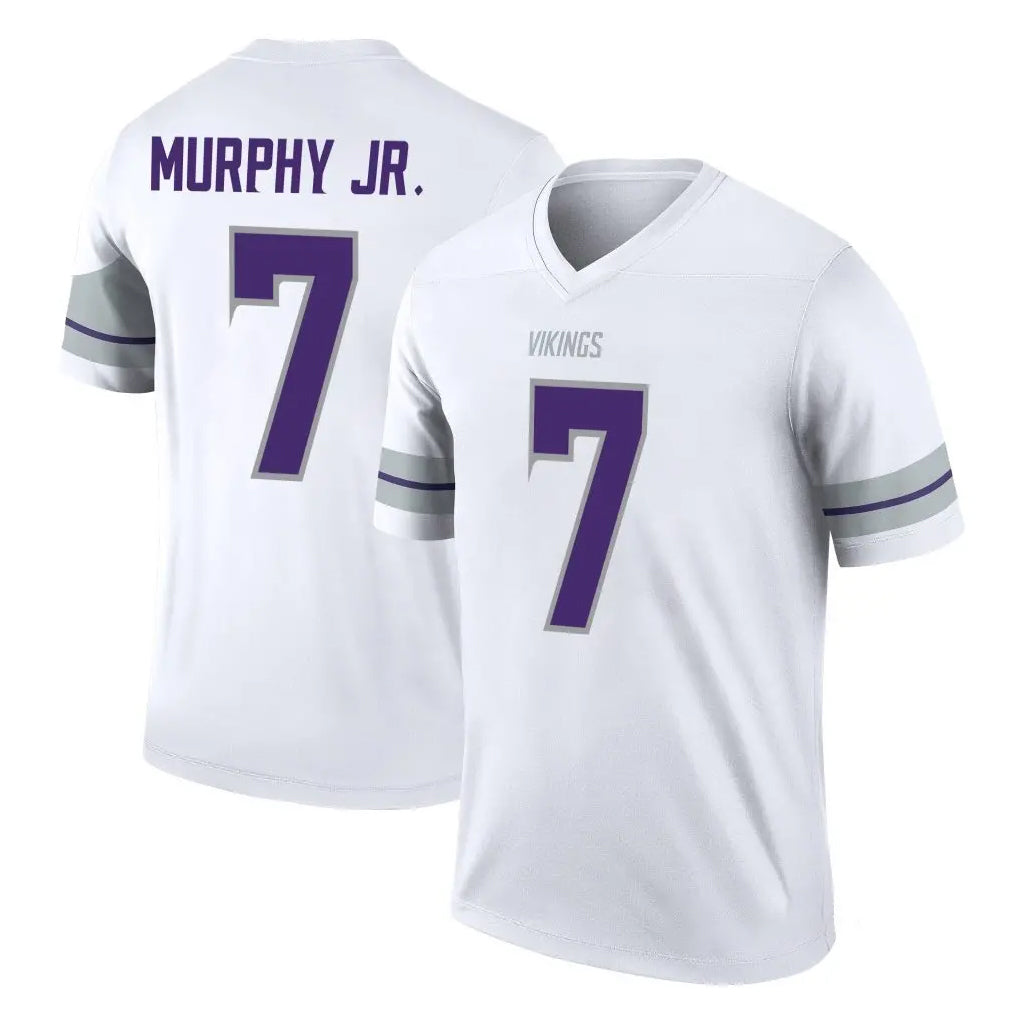 CAdoa MN.Vikings #7 Byron Murphy Jr. Player White Alternate Legend Home Game Stitched Jerseys