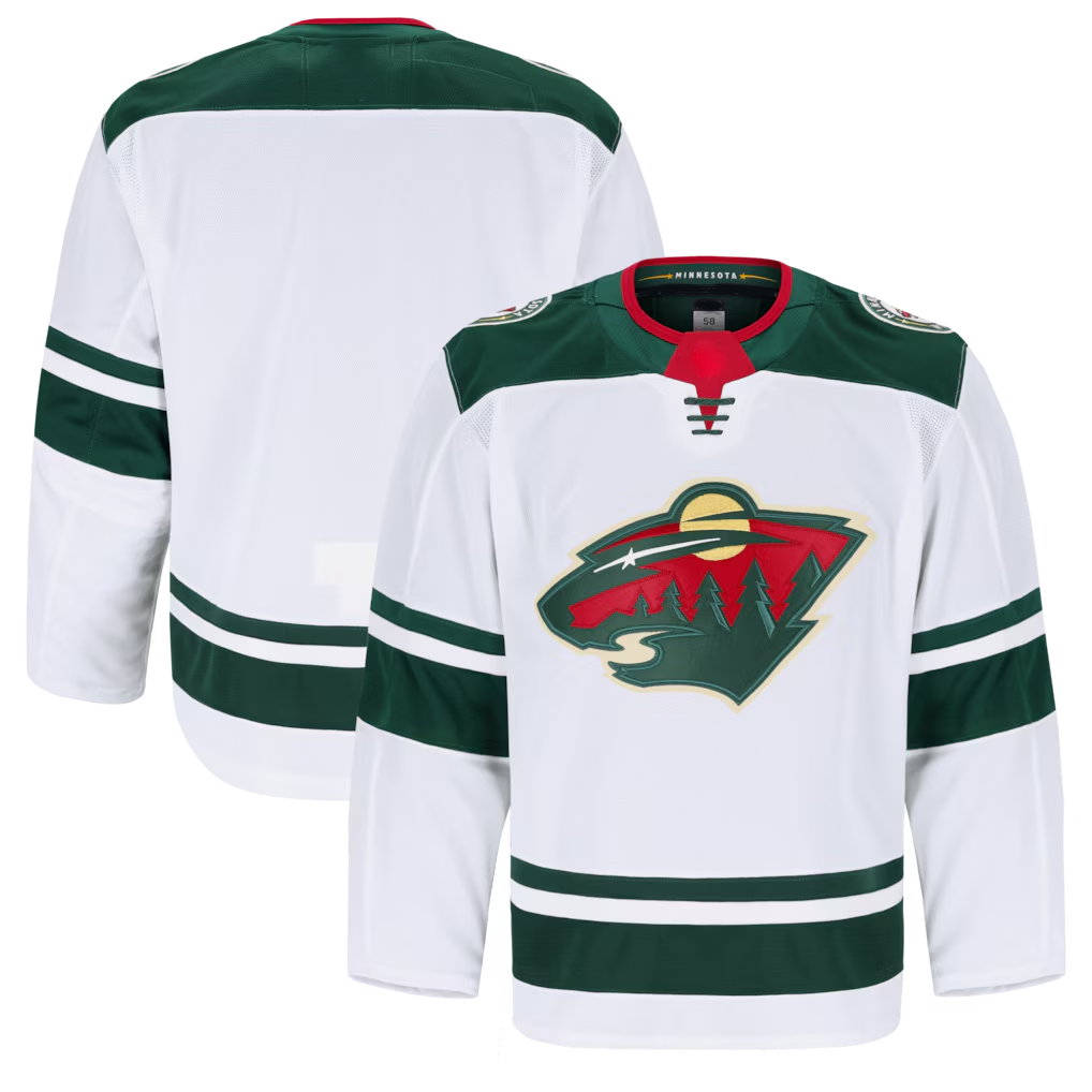 CAdoa M.Wild White Away Authentic Pro Jerseys