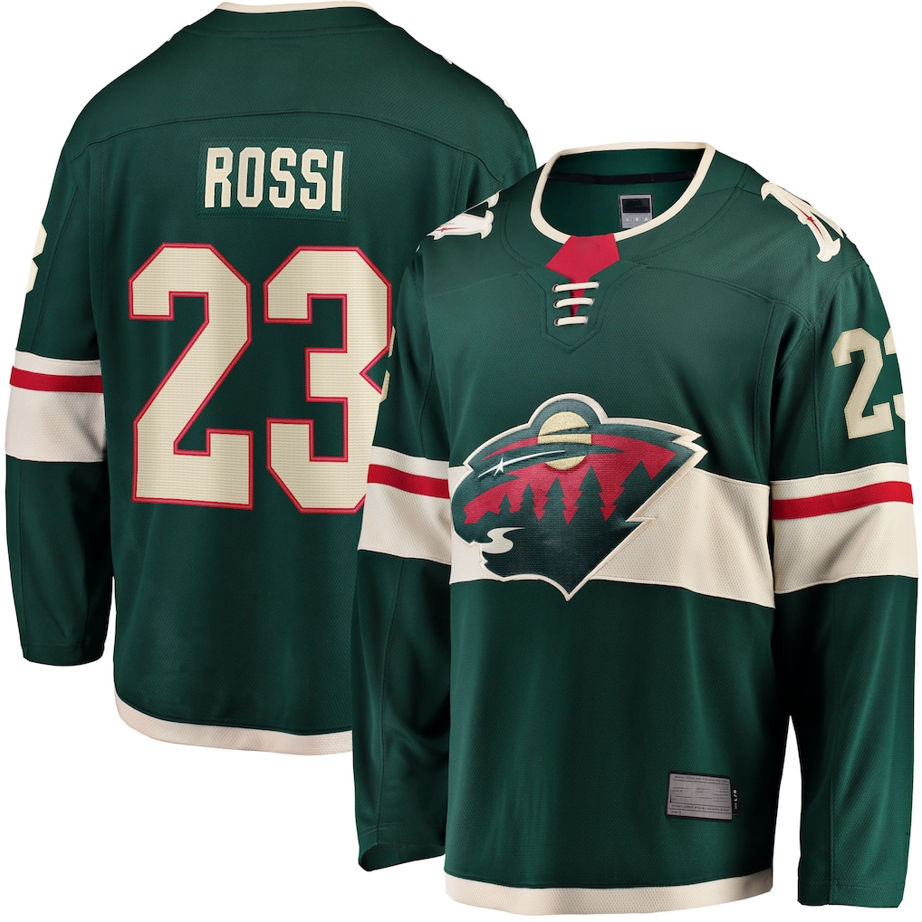 CAdoa M.Wild #23 Marco Rossi Green Home Breakaway Player Jerseys