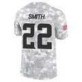 CAdoa MN.Vikings #22 Harrison Smith Player Arctic Camo Salute to Service Limited Stitched Jerseys
