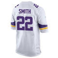CAdoa MN.Vikings #22 Harrison Smith Player White Home Game Stitched Jerseys