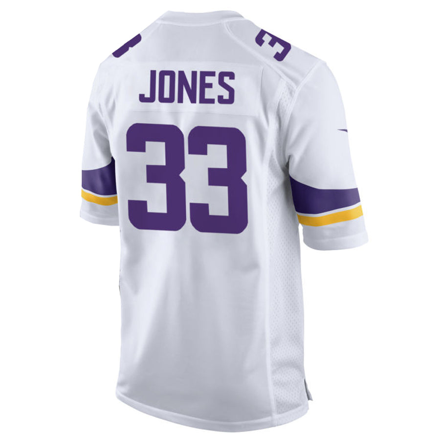CAdoa MN.Vikings #33 Aaron Jones Player White Home Game Stitched Jerseys