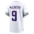 CAdoa MN.Vikings #9 J.J. McCarthy Player White Alternate Game Stitched Jerseys