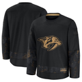CAdoa N.Predators Black 2024 Military Appreciation Practice Jerseys