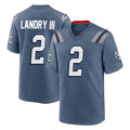 CAdoa NE.Patriots #2 Harold Landry III Player Blue Rivalries Collection Home Game Stitched Jerseys