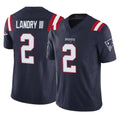 CAdoa NE.Patriots #2 Harold Landry III Player Navy Limited Vapor F.U.S.E. Home Game Stitched Jerseys