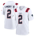 CAdoa NE.Patriots #2 Harold Landry III Player White Home Game Stitched Jerseys