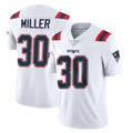 CAdoa NE.Patriots #30 Jam Miller Player White Vapor Untouchable Home Game Stitched Jerseys