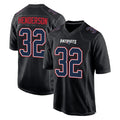 CAdoa NE.Patriots #32 TreVeyon Henderson Player Carbon Fashion Limited Home Game Stitched Jerseys
