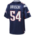 CAdoa NE.Patriots #54 Tedy Bruschi Player Navy Pro Line Retired Stitched Jerseys