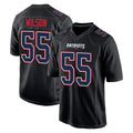 CAdoa NE.Patriots #55 Jared Wilson Player Carbon Fashion Limited Home Game Stitched Jerseys