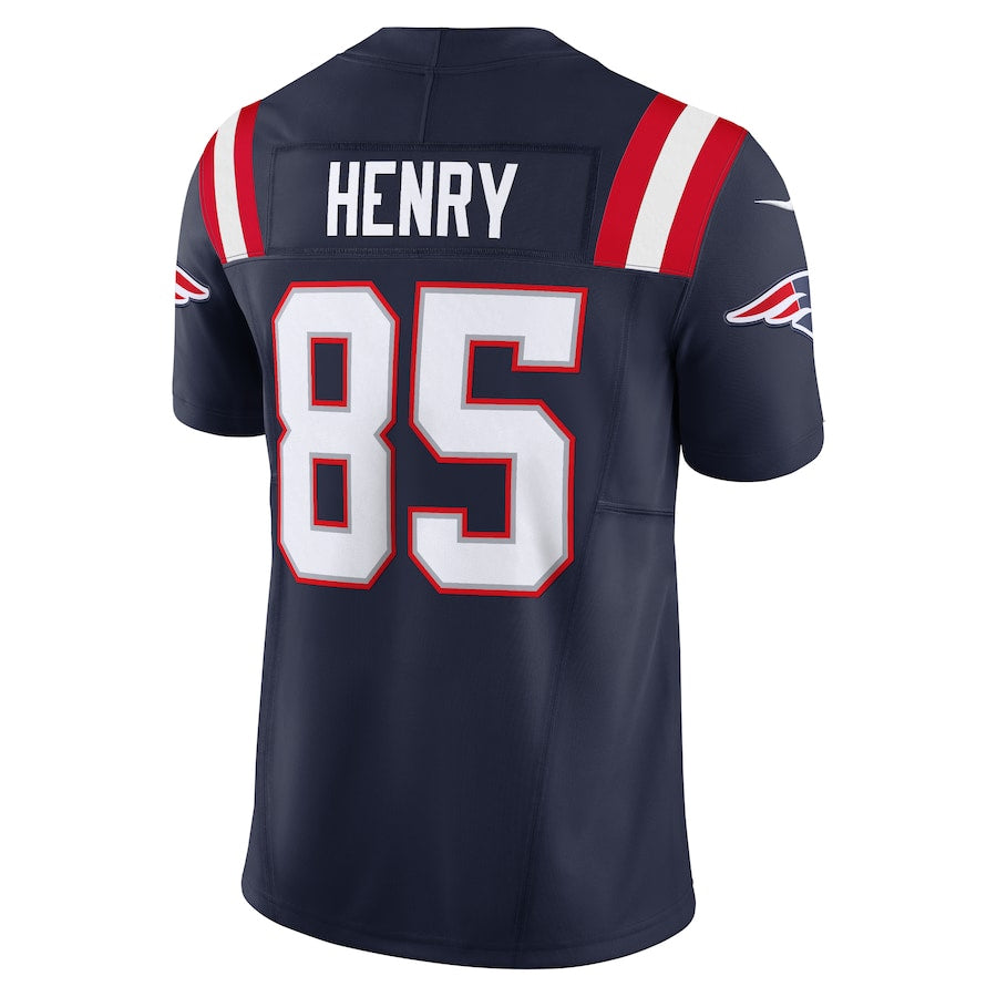 CAdoa NE.Patriots #85 Hunter Henry Player Navy Vapor F.U.S.E. Limited Stitched Jerseys