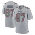 CAdoa NE.Patriots #87 Romeo Doubs Player Gray Fashion Limited Home Game Stitched Jerseys