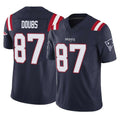 CAdoa NE.Patriots #87 Romeo Doubs Player Navy Limited Vapor F.U.S.E. Home Game Stitched Jerseys