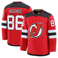 CAdoa N.Jersey Devils #86 Jack Hughes Red Home Premium Jerseys