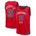 CAdoa NO.Pelicans #25 Trey Murphy III Red Fast Break Replica Player Stitched Jerseys- Statement Edition