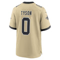 CAdoa NO.Saints #0 Jordyn Tyson Gold 2026 Draft First Round Pick No. 8 Alternate Game Stitched Jerseys