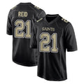 CAdoa NO.Saints #21 Justin Reid Player Black Carbon Fashion Home Game Stitched Jerseys
