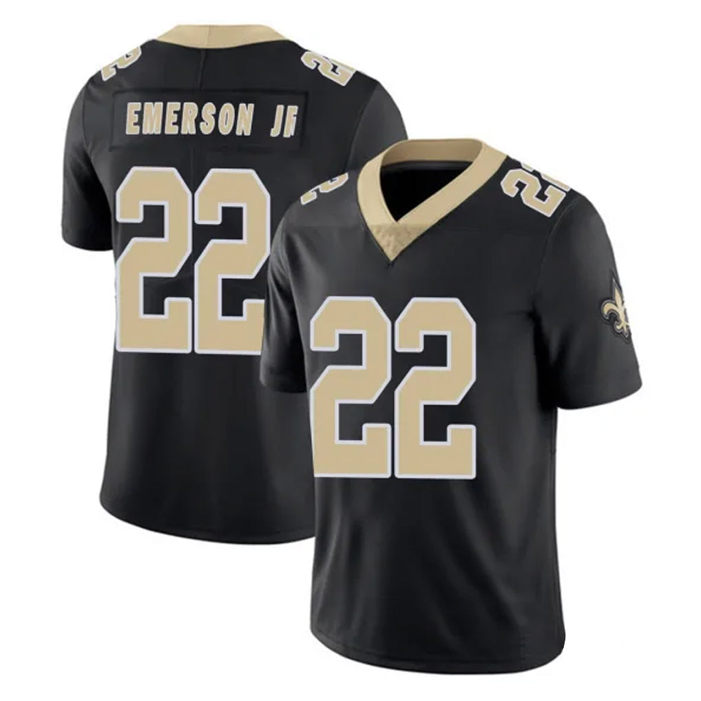 CAdoa NO.Saints #22 Martin Emerson Jr. Player Black Limited Vapor Untouchable Home Game Stitched Jerseys