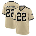 CAdoa NO.Saints #22 Martin Emerson Jr. Player Gold Home Game Stitched Jerseys