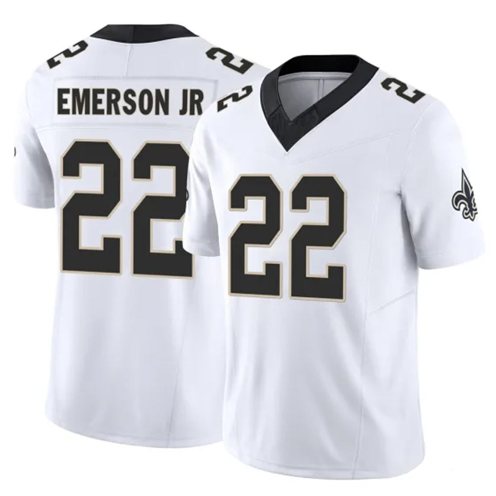 CAdoa NO.Saints #22 Martin Emerson Jr. Player White Limited Vapor F.U.S.E. Home Game Stitched Jerseys