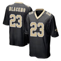 CAdoa NO.Saints #23 Julian Blackmon Player Black Home Game Stitched Jerseys