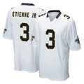 CAdoa NO.Saints #3 Travis Etienne Jr. Player White Home Game Stitched Jerseys