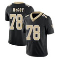 CAdoa NO.Saints #78 Erik McCoy Player Black Limited Vapor Untouchable Home Game Stitched Jerseys