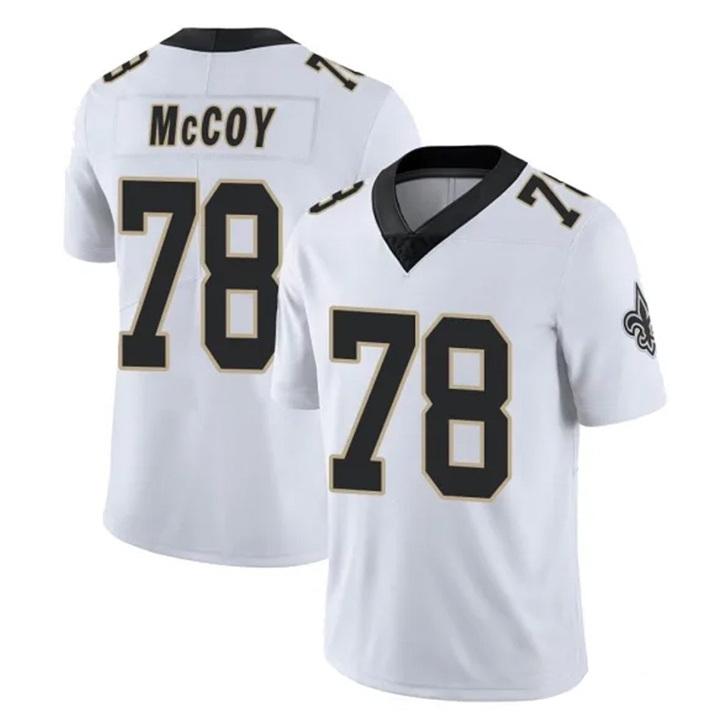 CAdoa NO.Saints #78 Erik McCoy Player White Limited Vapor Untouchable Home Game Stitched Jerseys