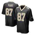 CAdoa NO.Saints #87 Noah Fant Player Black Home Game Stitched Jerseys
