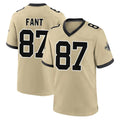 CAdoa NO.Saints #87 Noah Fant Player Gold Home Game Stitched Jerseys