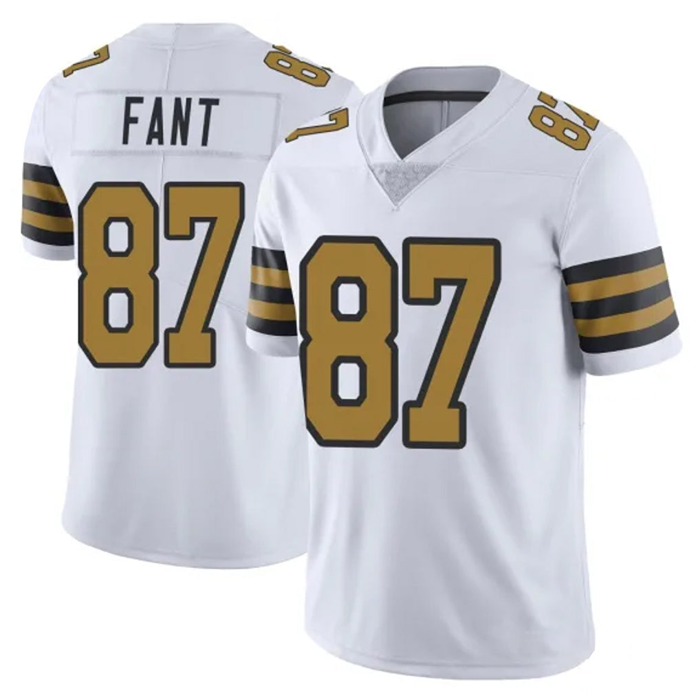 CAdoa NO.Saints #87 Noah Fant Player White Limited Color Rush Home Game Stitched Jerseys