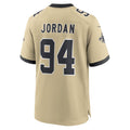 CAdoa NO.Saints #94 Cameron Jordan Player Gold Alternate Game Stitched Jerseys