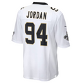 CAdoa NO.Saints #94 Cameron Jordan White Game Stitched American Stitched Jerseys