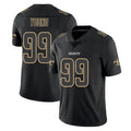 CAdoa NO.Saints #99 Chase Young Player Black Impact Limited Home Game Stitched Jerseys