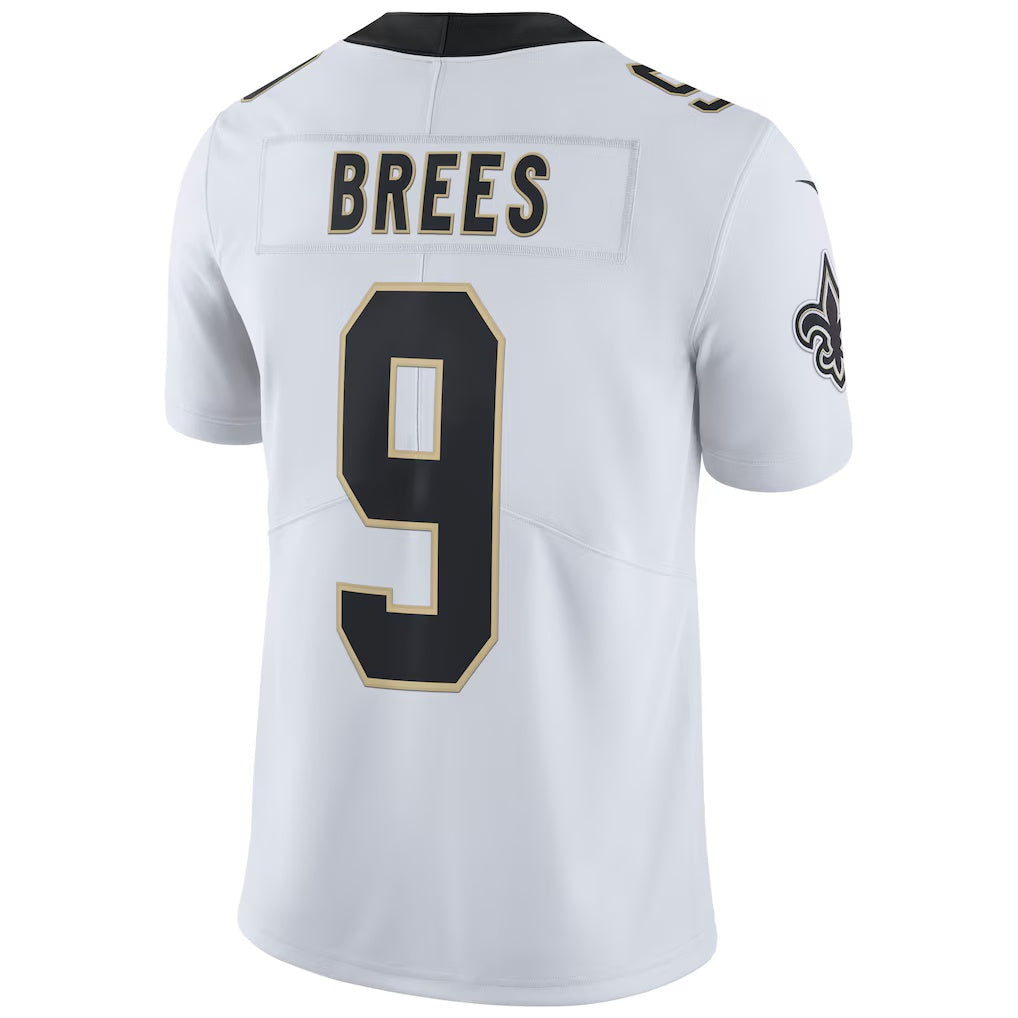CAdoa NO.Saints #9 Drew Brees White Vapor Untouchable Limited Player Stitched Jerseys